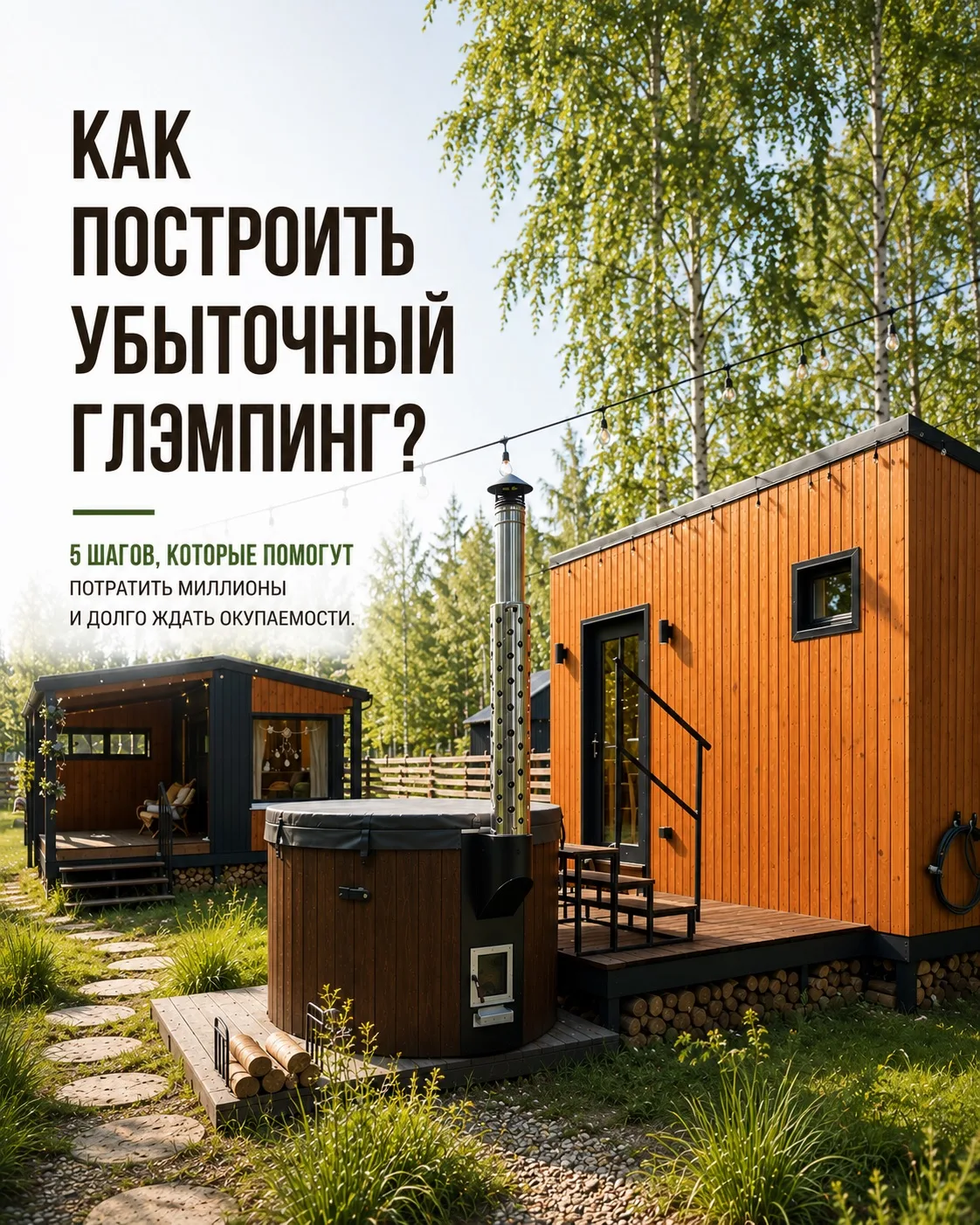 💡 Как потерять первый миллион на глэмпинге?