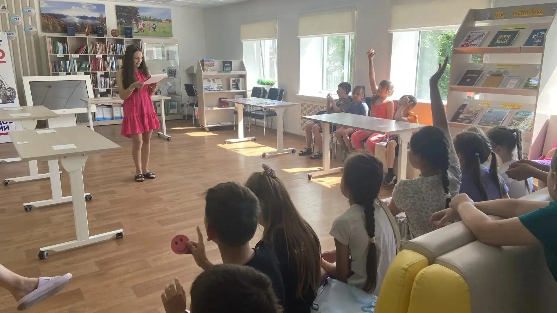 Заряжаемся здоровьем в библиотеке! 💪📚
Сегодня в Детской центральной библиотеке было по-настоящему 