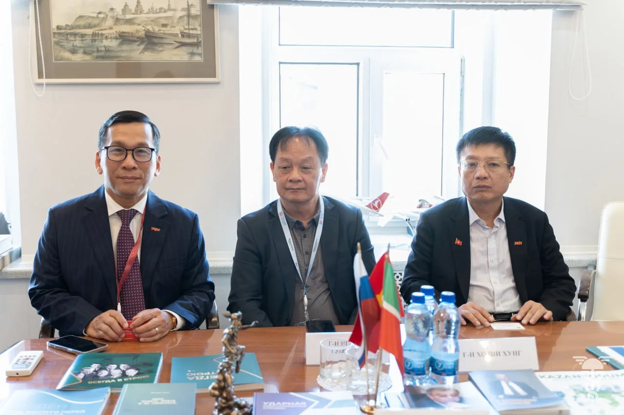 🇷🇺🇻🇳 Сегодня в Торгово-промышленной палате Республики Татарстан состоялась встреча с руководство
