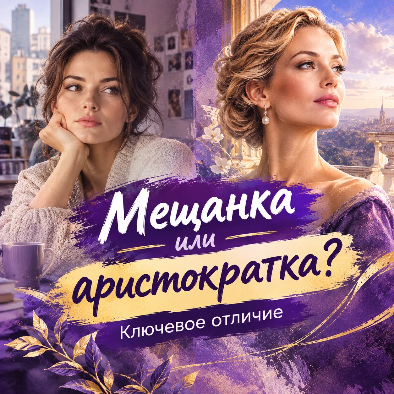 Как отличить мещанку от аристократки.