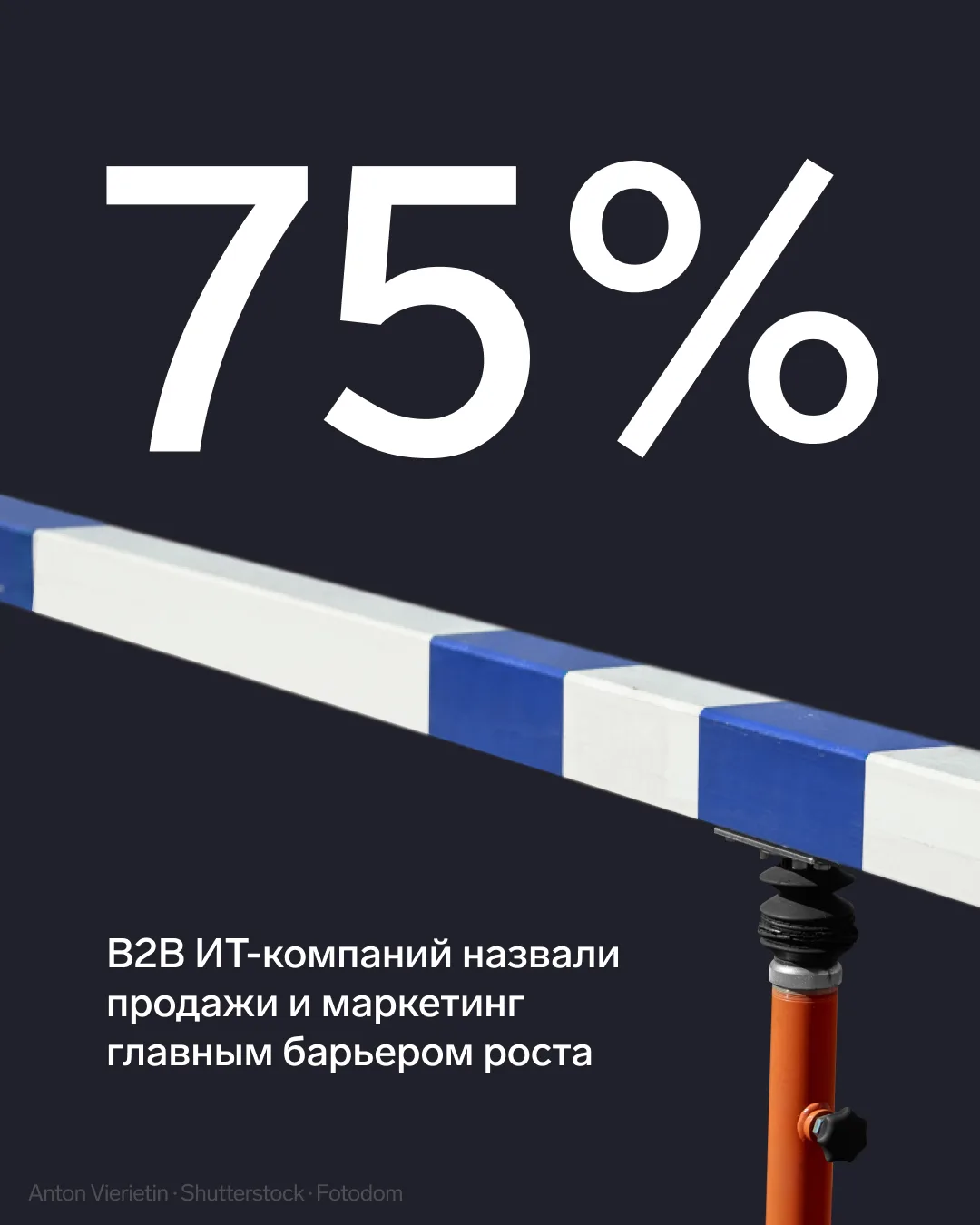 📈 Российский ИТ-рынок поляризуется   Разрыв среди B2B-компаний усиливается: 35% организаций растут б