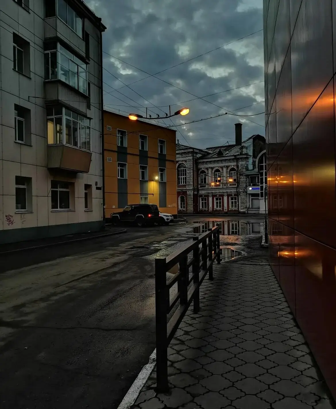 Вечерний город🌃