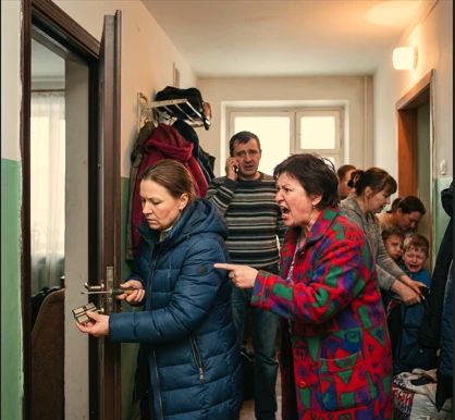 «Сынок, твоя истеричка выставила нас за порог!» — визжала свекровь, пока я молча меняла...