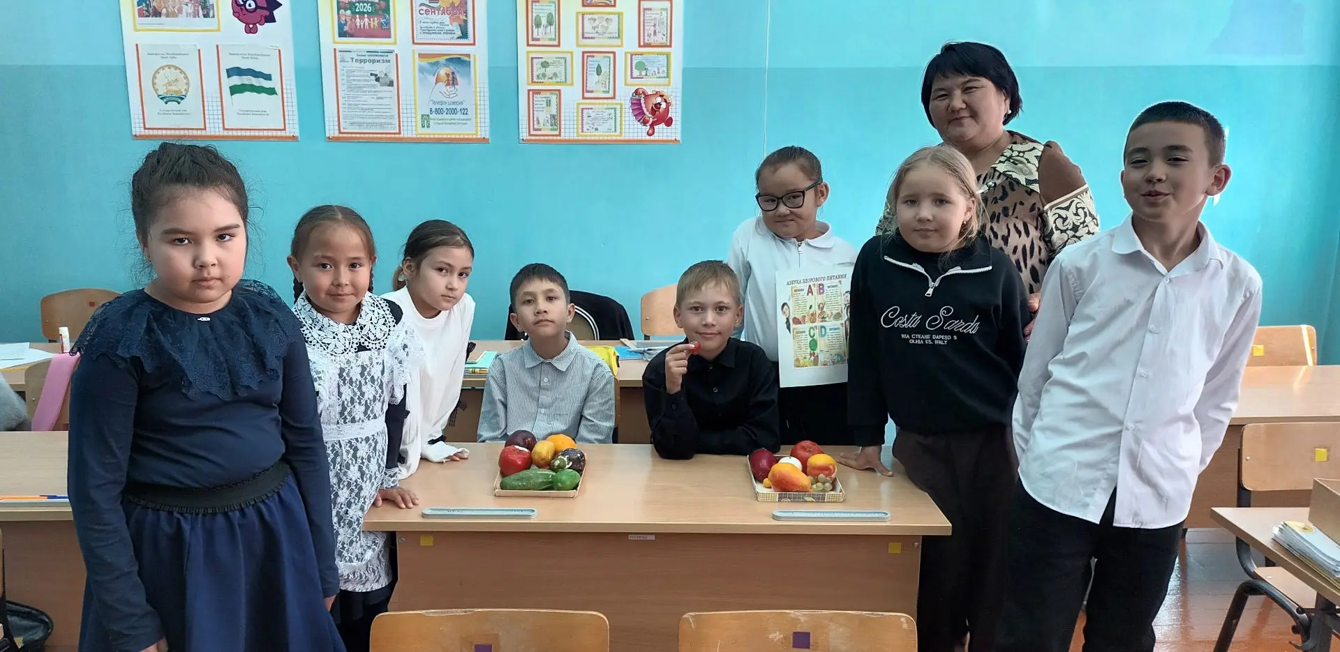 Вкусно, здорово и интересно: в начальной школе прошли «Разговоры о правильном питании»