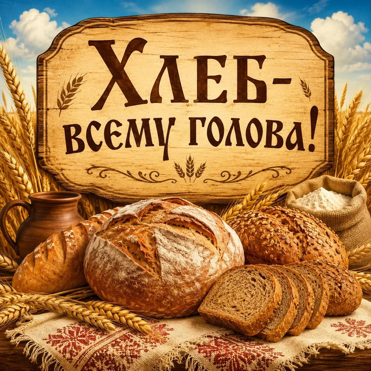 «Хлеб — всему голова!» 🍞