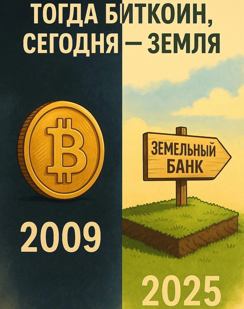 ЧТО ЕСЛИ БЫ ТЫ В 2009 ЗНАЛ КУРС БИТКОИН В 2025? ТЫ БЫ БЫЛ ЧУДОВИЩНО БОГАТ!