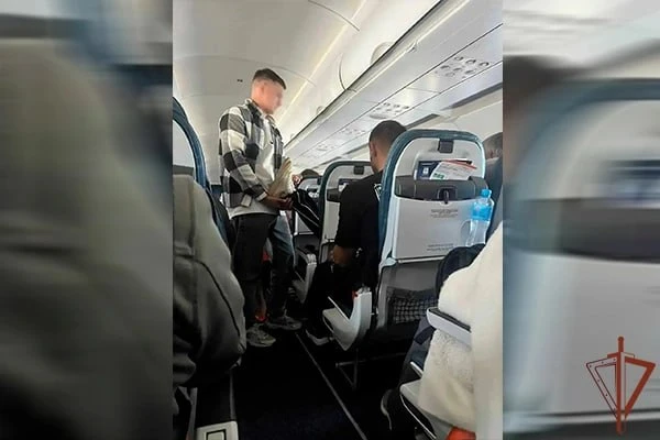 ✈️ Росгвардеец из Башкирии помог девушке в самолёте
