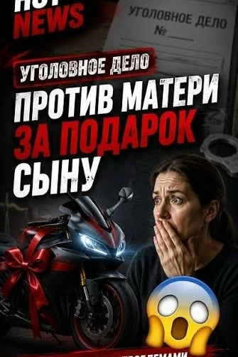 Мать будут судить в Татарстане за покупку мотоцикла сыну