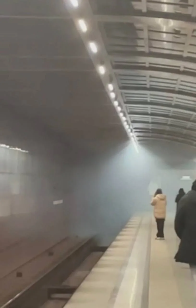 💨 Задымление в метро на Северном вокзале