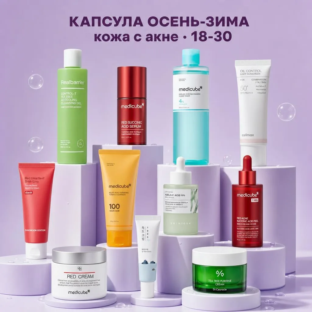 🅰️ ВЫ ПРОСИЛИ: Акне в 18-30 лет. Мощна схема, лечебный эффект!