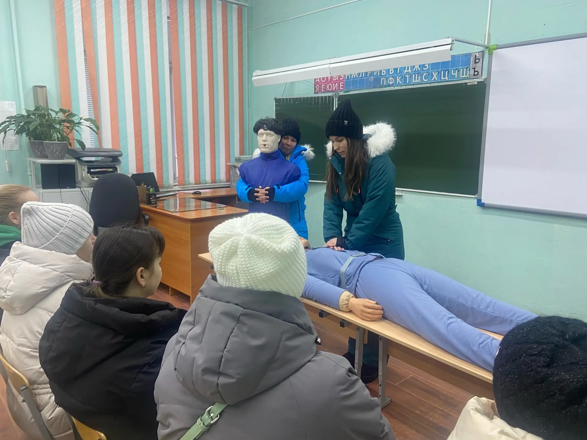 «Организация массового обучения населения по оказанию первой помощи продолжается»⛑️   💫 В рамках реа