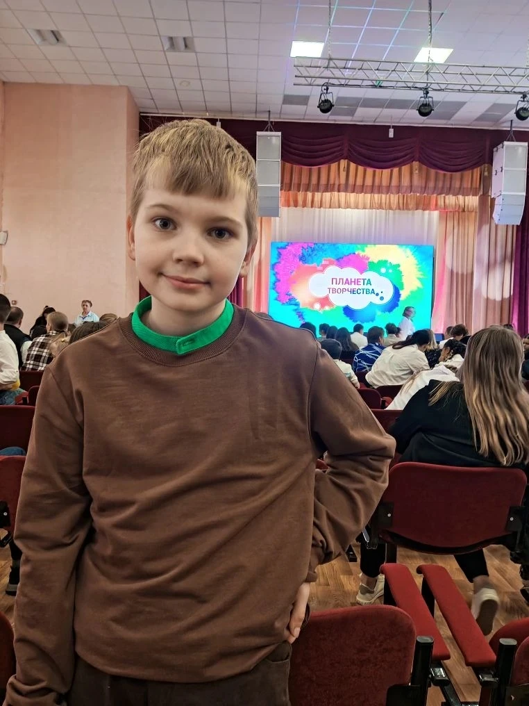 🎨✨Батукин Михаил, ученик 3 «А» класса и обучающийся отделения дополнительного образования «Дом детс