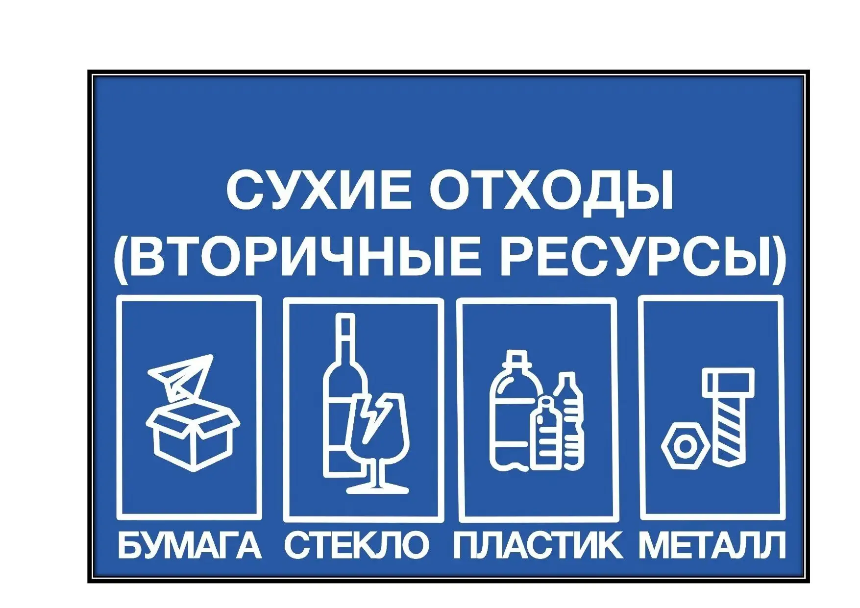 ИНСТРУКЦИЯ ДЛЯ ЖИТЕЛЕЙ КРАСНОДАРСКОГО КРАЯ
Двухпоточная система раздельного сбора отходов
Все твёрды