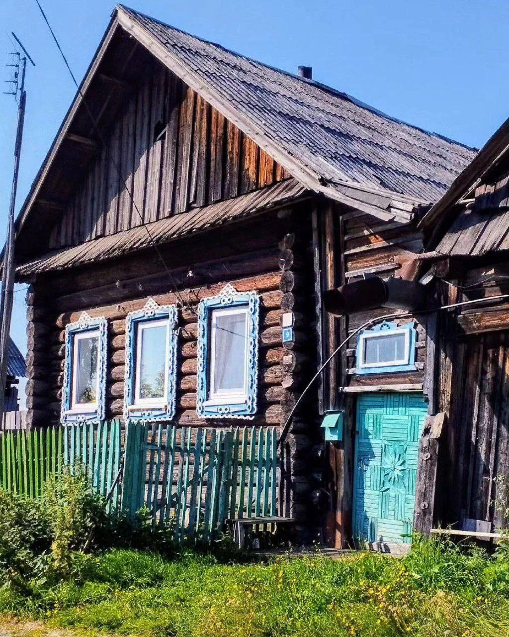 Уютные домики из Пермской глубинки…