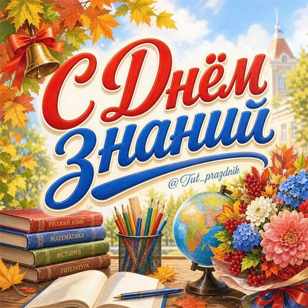 📚 1 сентября — День знаний! 🎒
