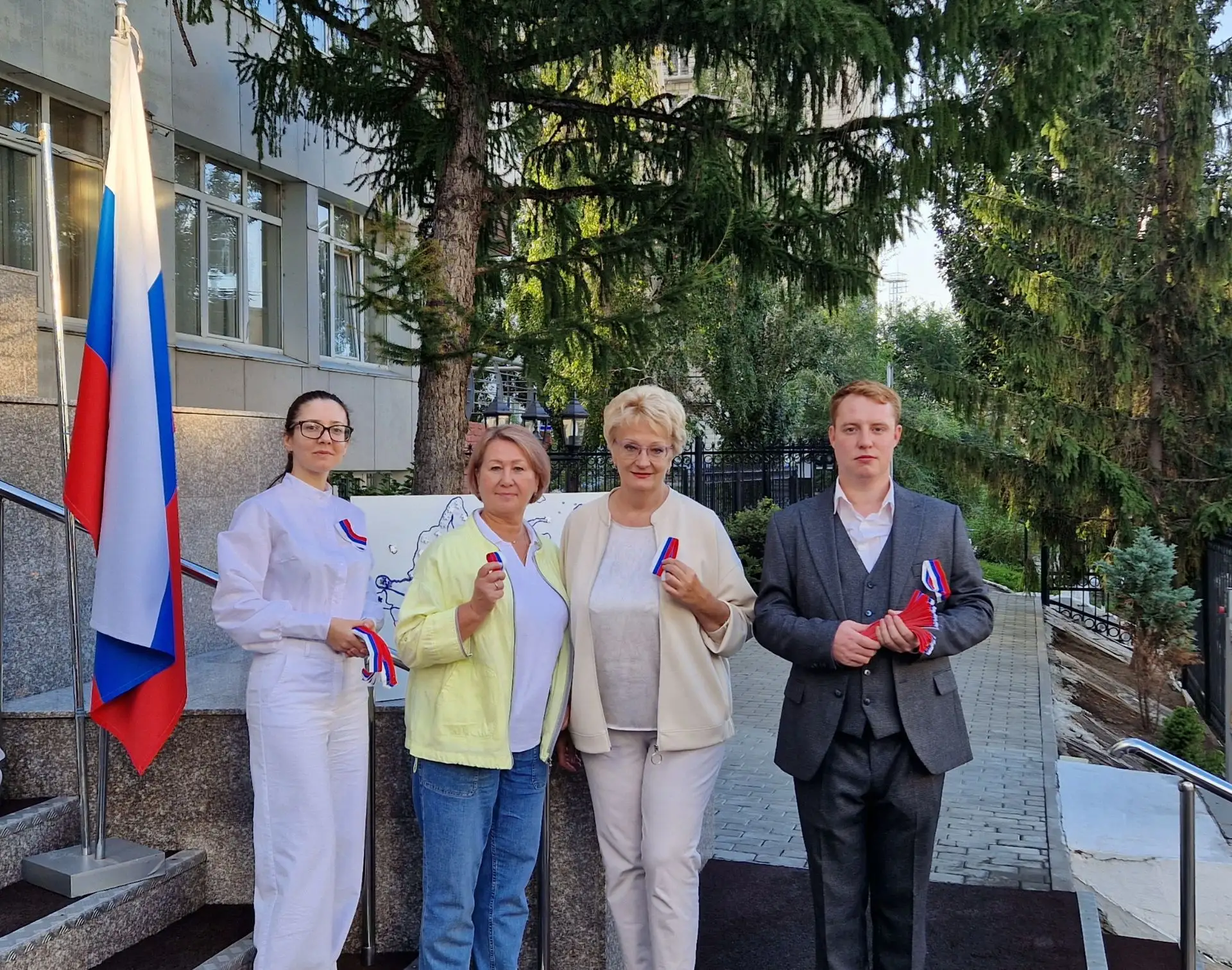 🇷🇺 В преддверии Дня Государственного флага Российской Федерации Молодежным советом УФ...