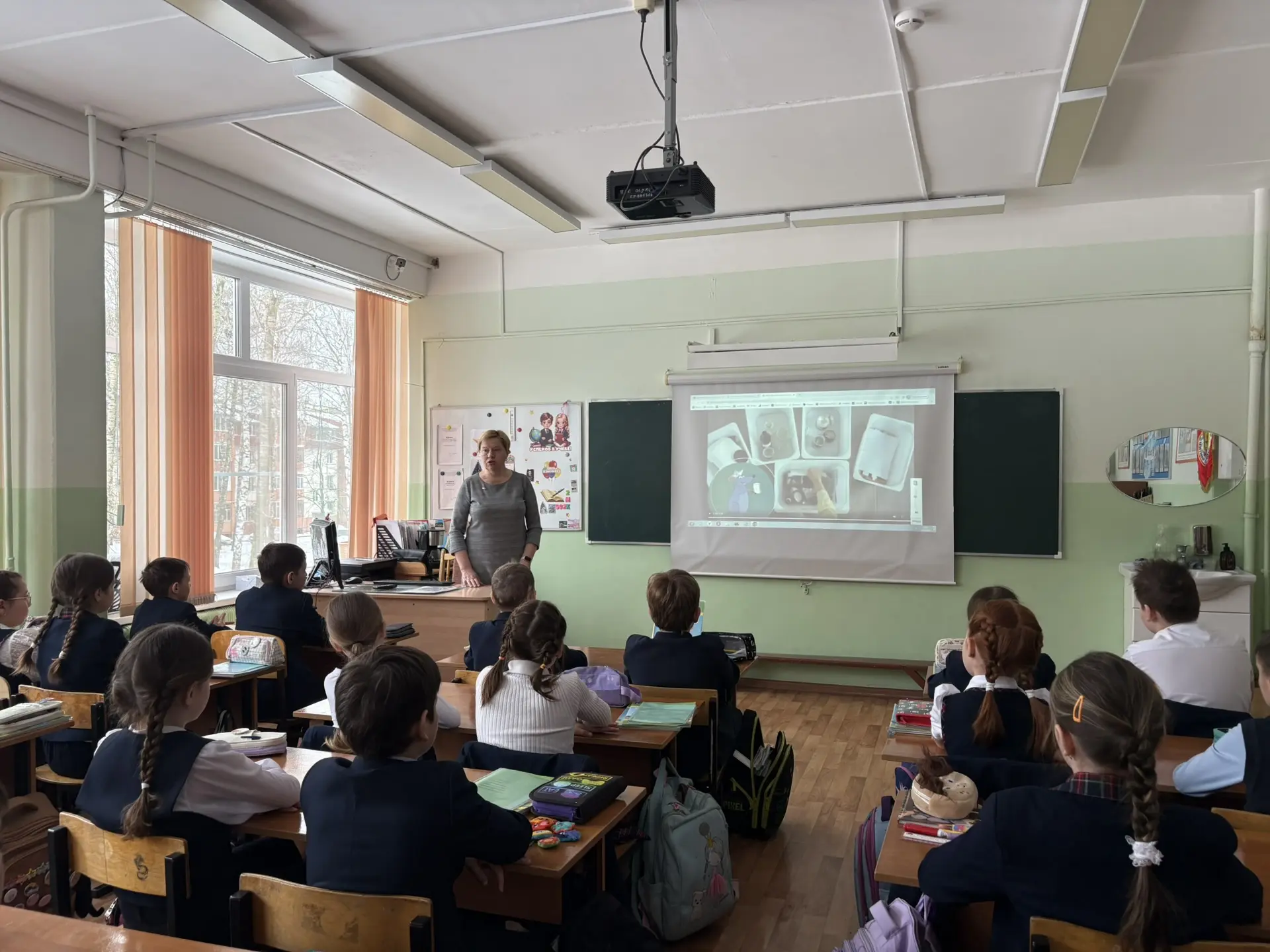 «День Земли — каждый день»: в нашей школе прошёл урок курса «Разговоры о важном»  На очередном занят