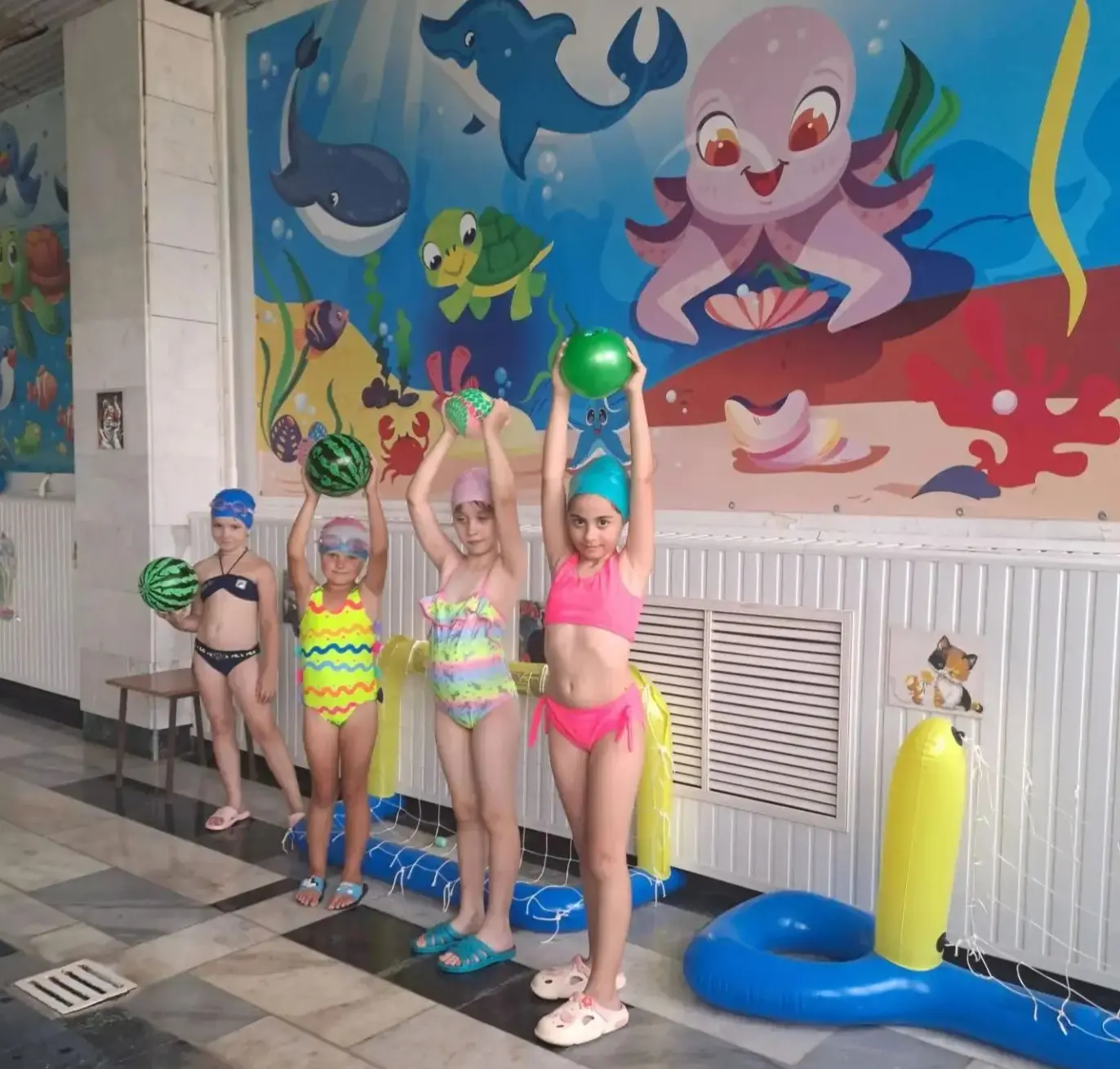 💥 13 июля ребята посетили бассейн в ФОЦе. 🐳 Дети ждут с нетерпением понедельника, чтобы поплавать 