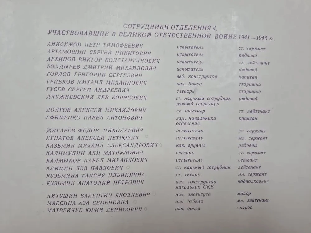 🏛️ Важное пополнение в музее «Лобненский рубеж»  Сегодня генеральный директор АО ГНЦ «Центр Келдыша»