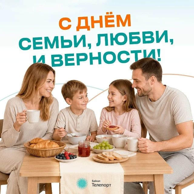 С Днём семьи, любви и верности ❤️