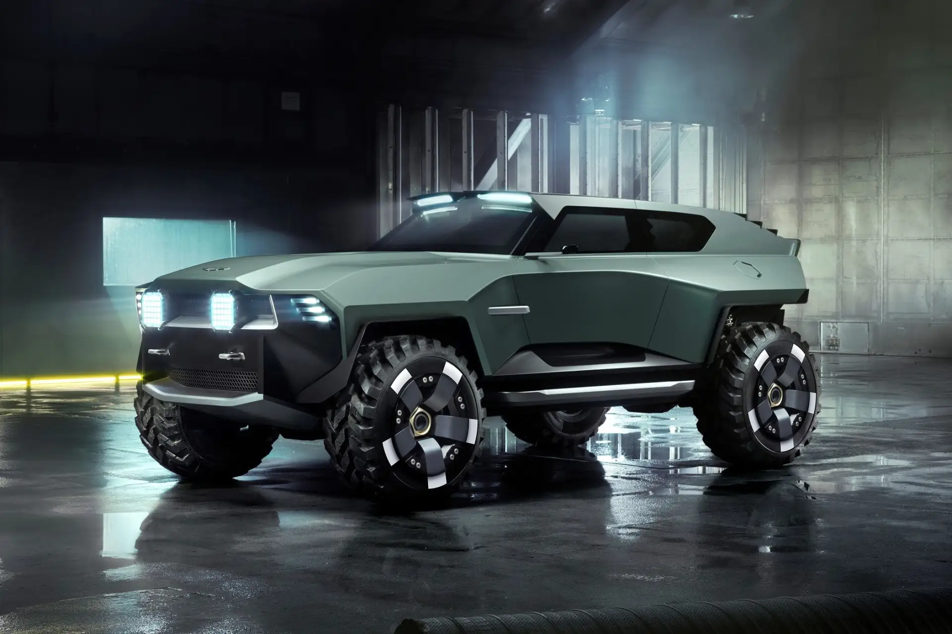 🚀 Aston Martin показал брутальный внедорожник Dreadnought

Aston Martin показала концепт-внедорожни