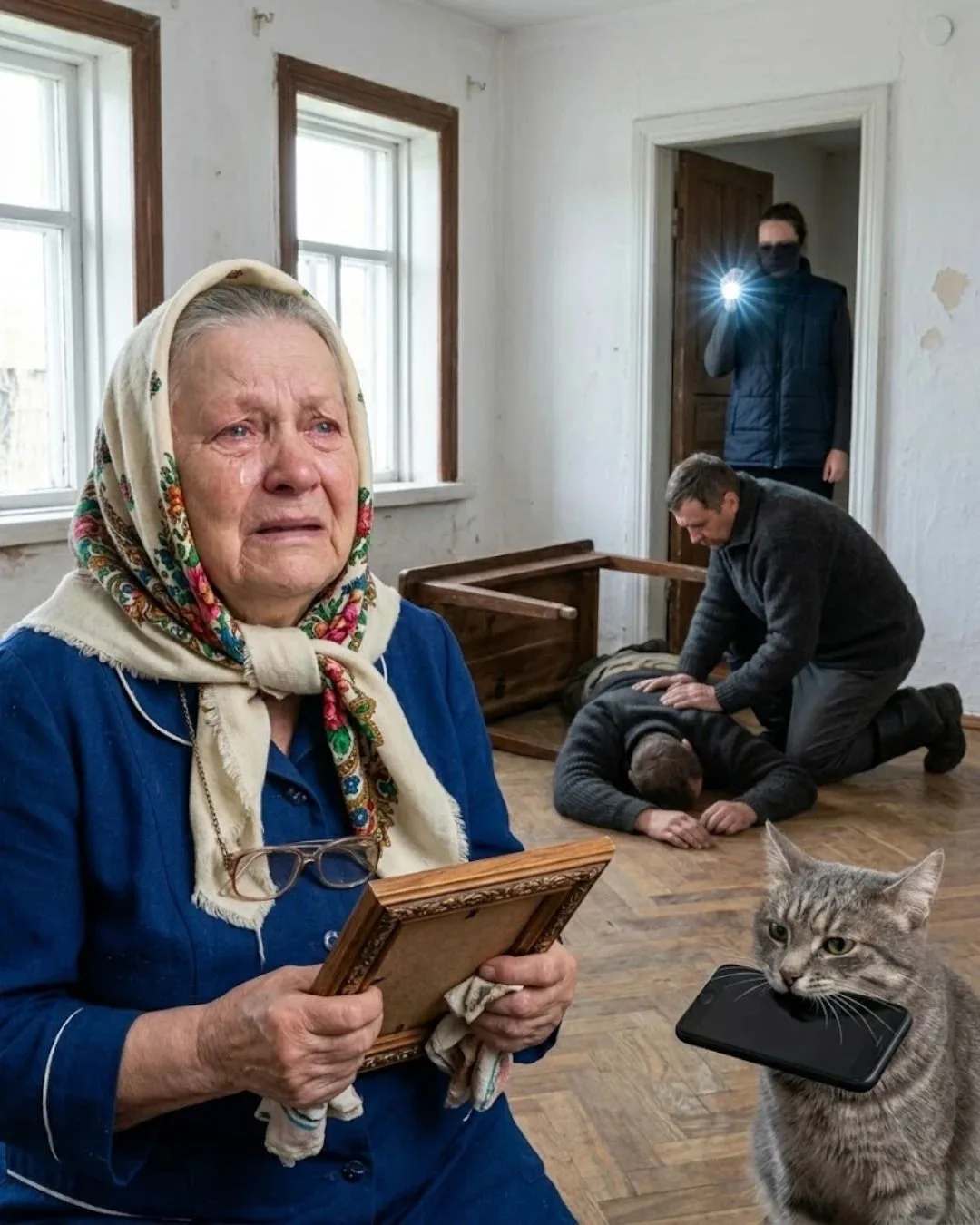 В 72 года два мужика пришли за моими 23 700₽ и сказали: "Тихо, бабушка. "Никто тебе не ...