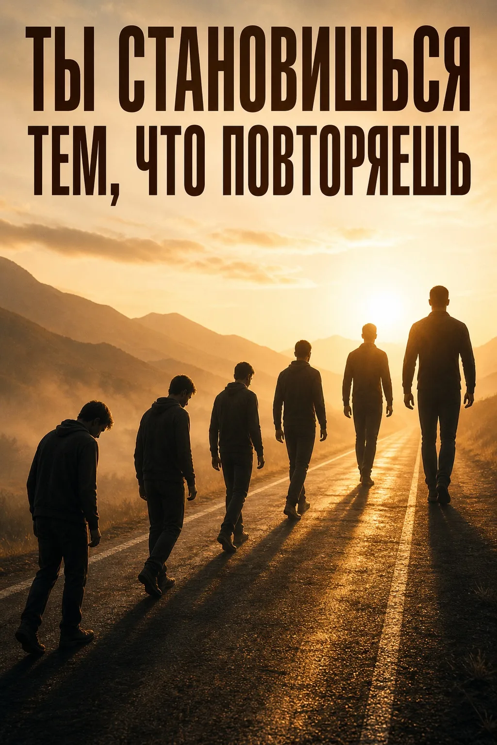 Один день ничего не решает. Но один день, повторённый тысячу раз, решает всё. Ты не пре...