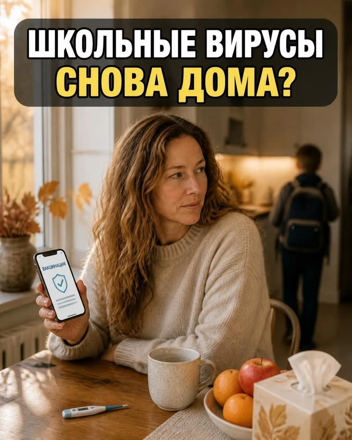 Как только наступают осенние холода, у нас дома начинается стандартная история: то у од...