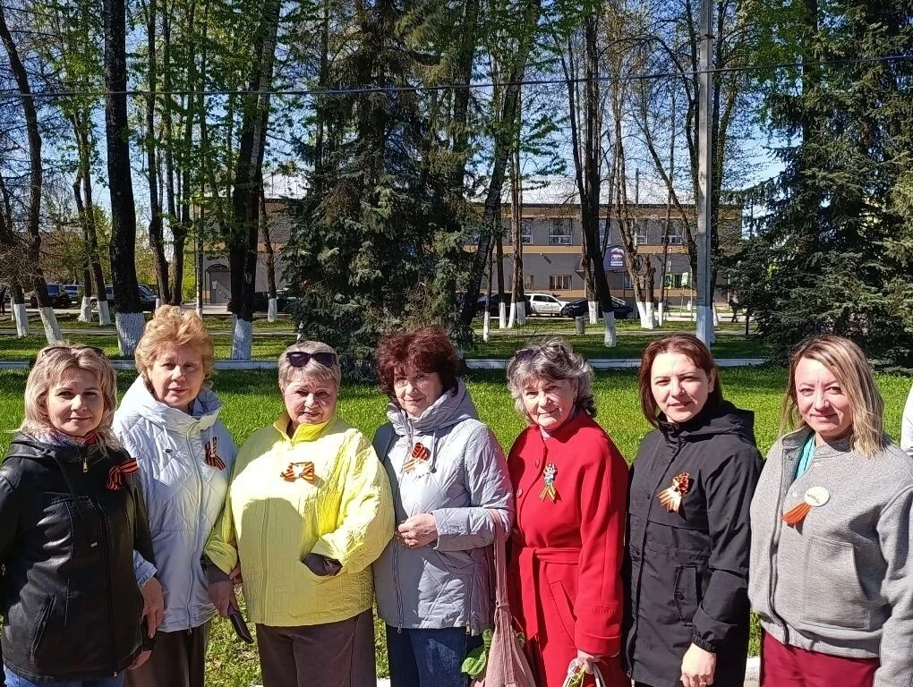 🌷Педагоги нашего детского сада приняли участие в торжественном митинге, посвященному 8...