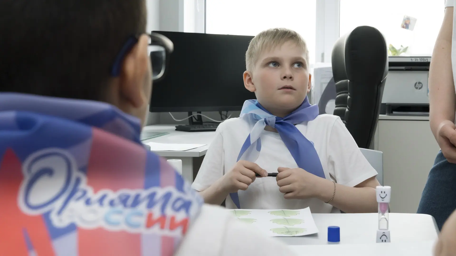 В субботу наши юные орлята из 3-В класса приняли участие  во втором муниципальном слёте «Орлят Росси