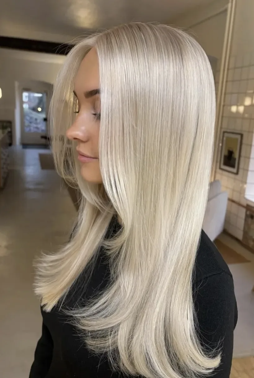 Бланш блонд

По бьюти-прогнозам, именно этот оттенок волос может стать главным в 2026 году. В нем не