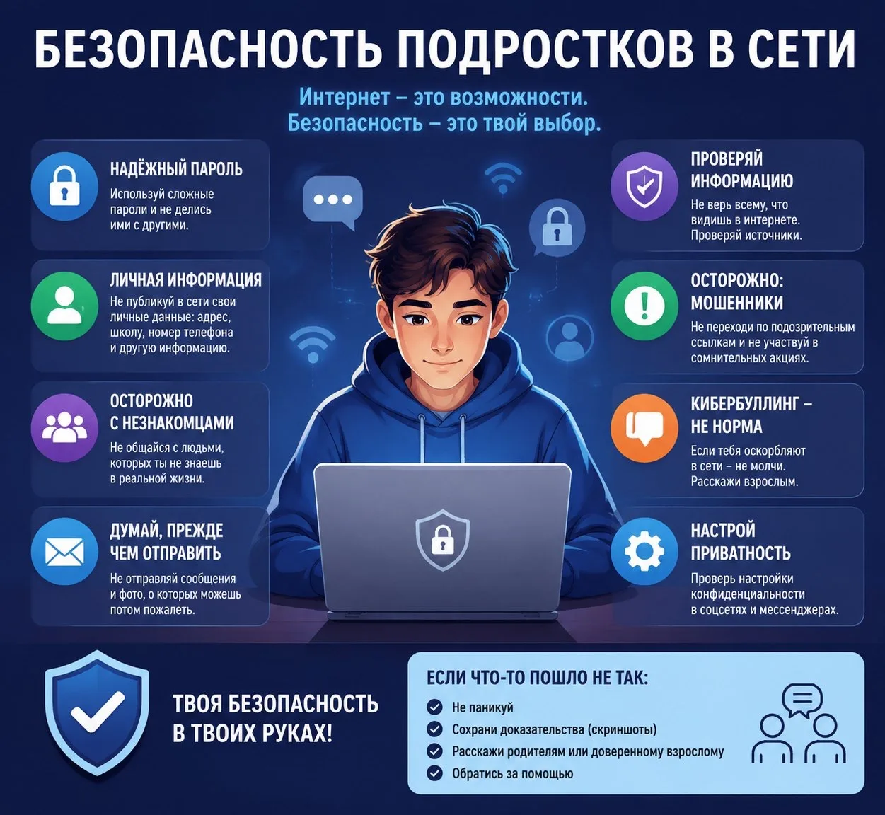 Подростков будут активнее защищать от опасного контента в интернете.