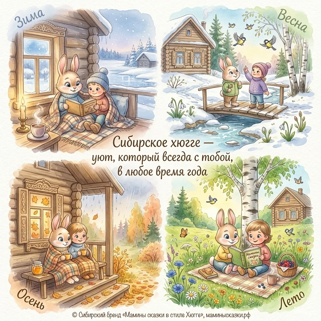🌲 Сибирское хюгге: уют, который всегда с тобой, в любое время года