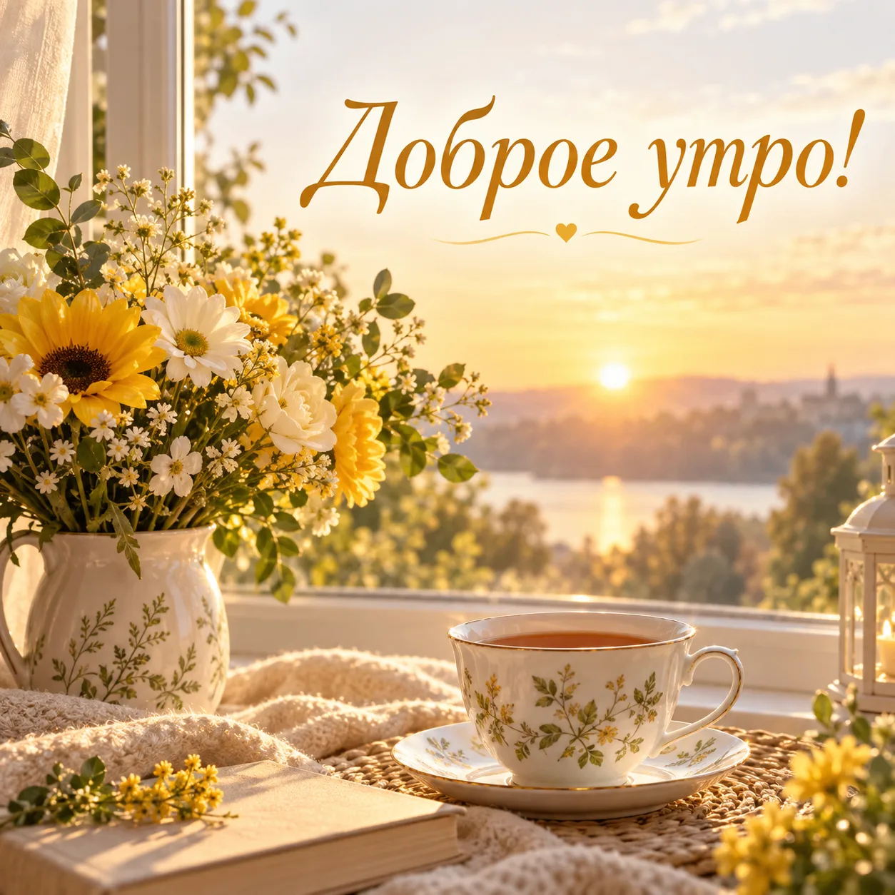 Доброе утро! Открываем глазки, потягиваемся и идём мир украшать!
