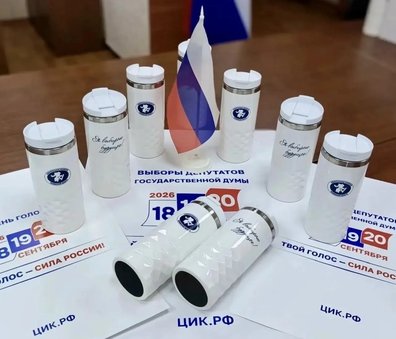 🗳 Впервые голосующим на выборах в Челябинской области подарят термокружки