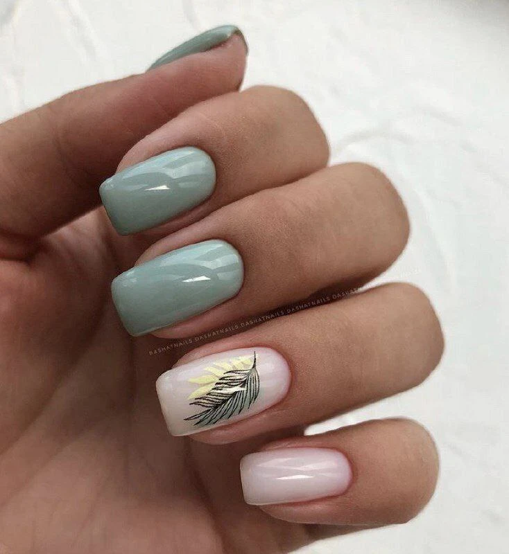 Оливковый оттенок 🌿