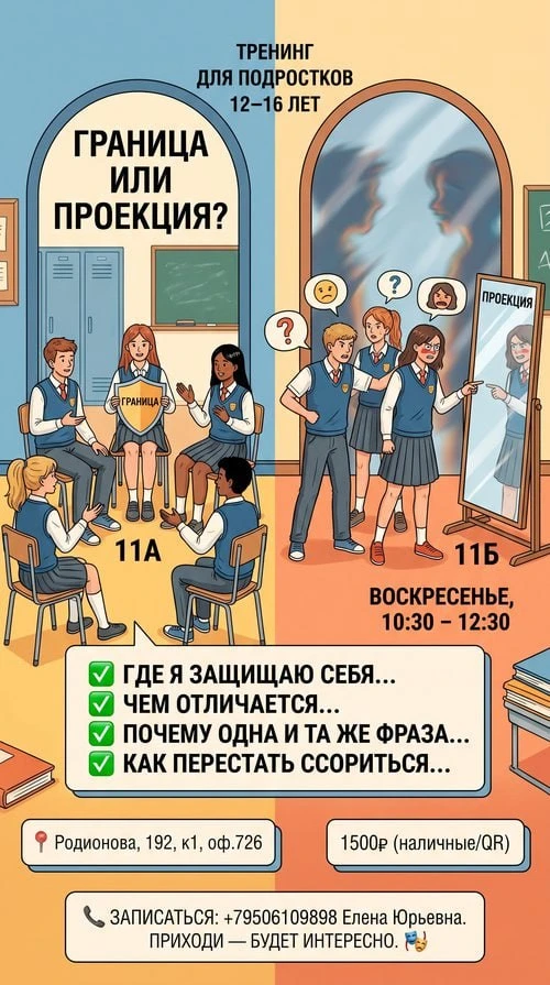 🎭 «ГРАНИЦА ИЛИ ПРОЕКЦИЯ?»