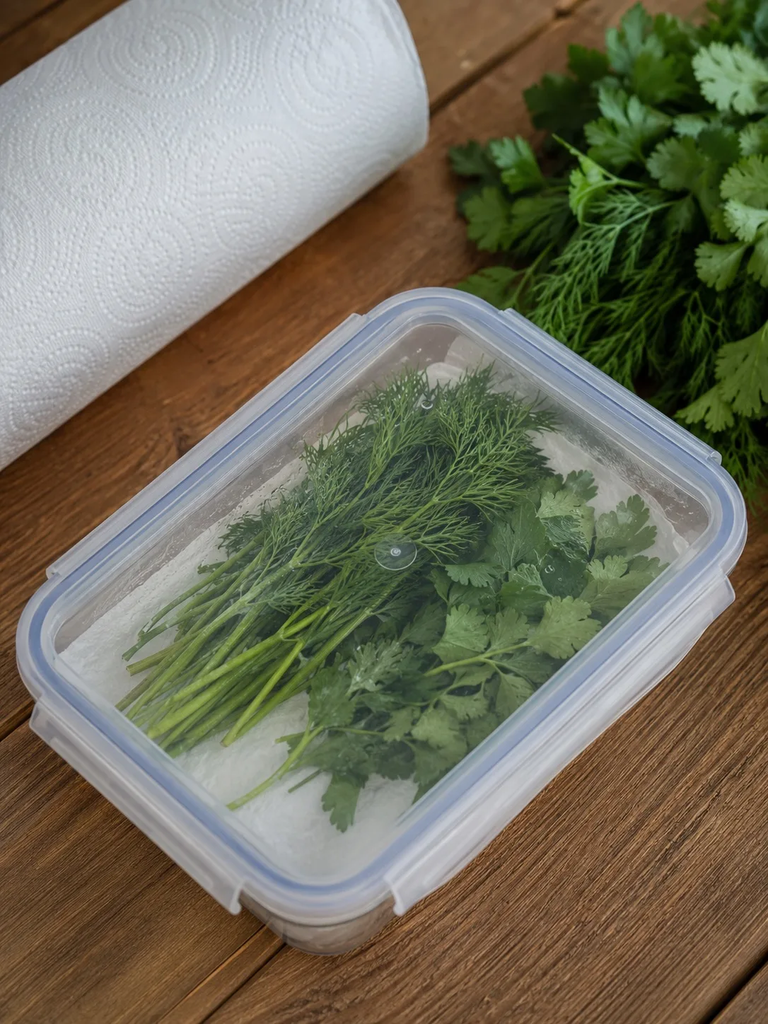 Как хранить зелень свежей неделю (и куда деть ту, что уже завяла) 🌿🧊