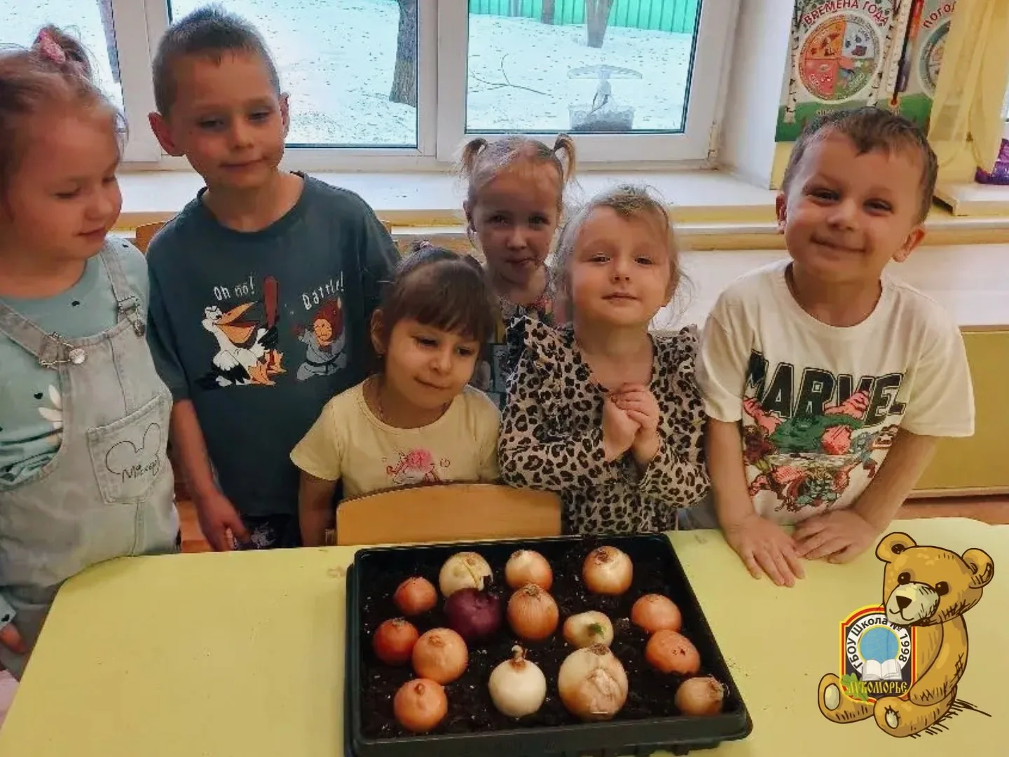 #ДайджестДошколят | Огород на подоконнике 🌱  В группе «Алые паруса» появился настоящий мини-огород п