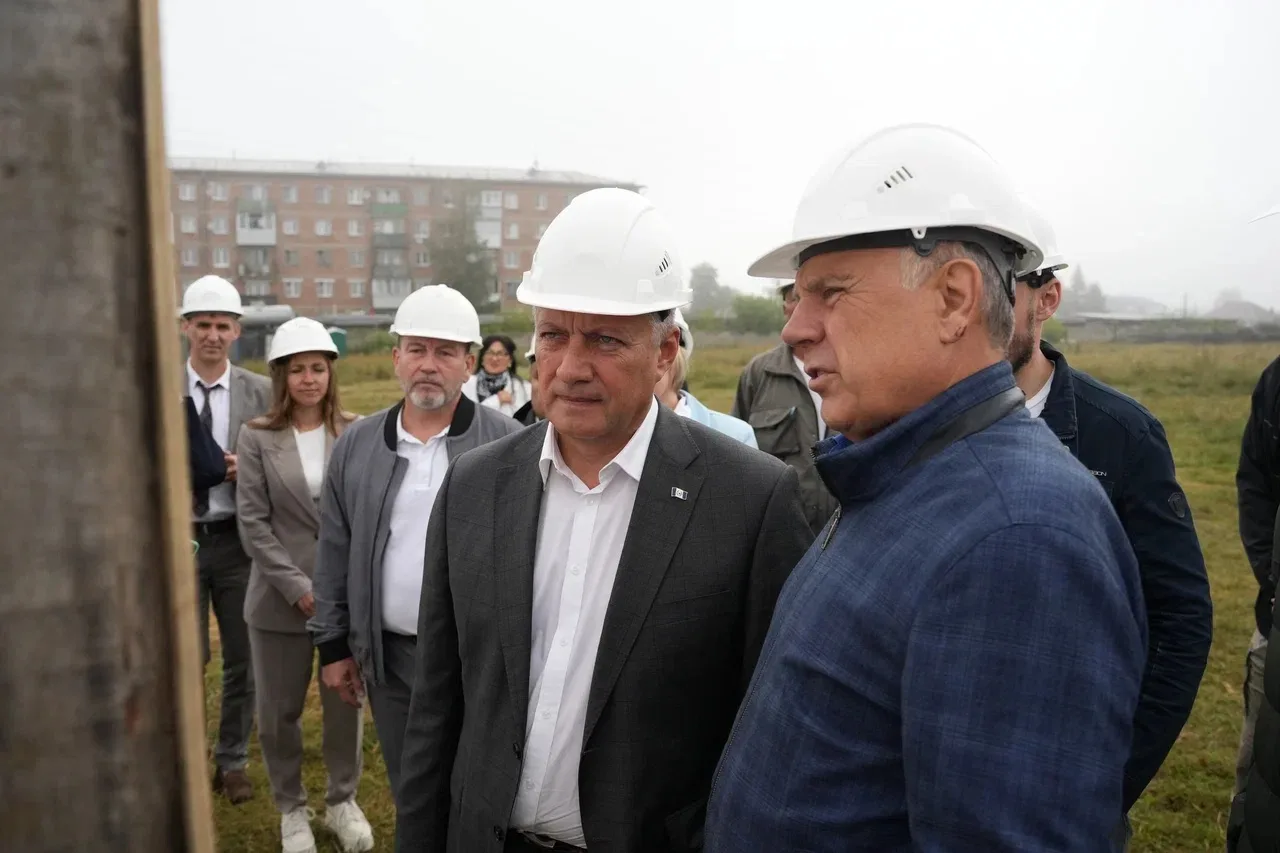 В поселке Мегет строят физкультурно-оздоровительный комплекс