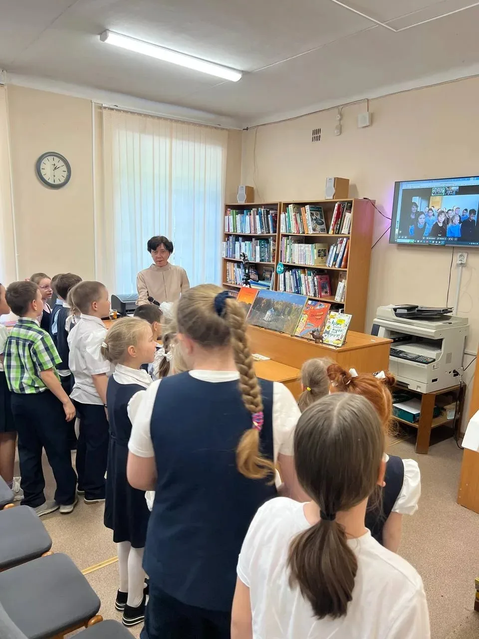 🇧🇾МИНСК – ПЕРМЬ: давайте дружить городами!🇷🇺  Сегодня в детской библиотеке № 8 прошла последняя в эт