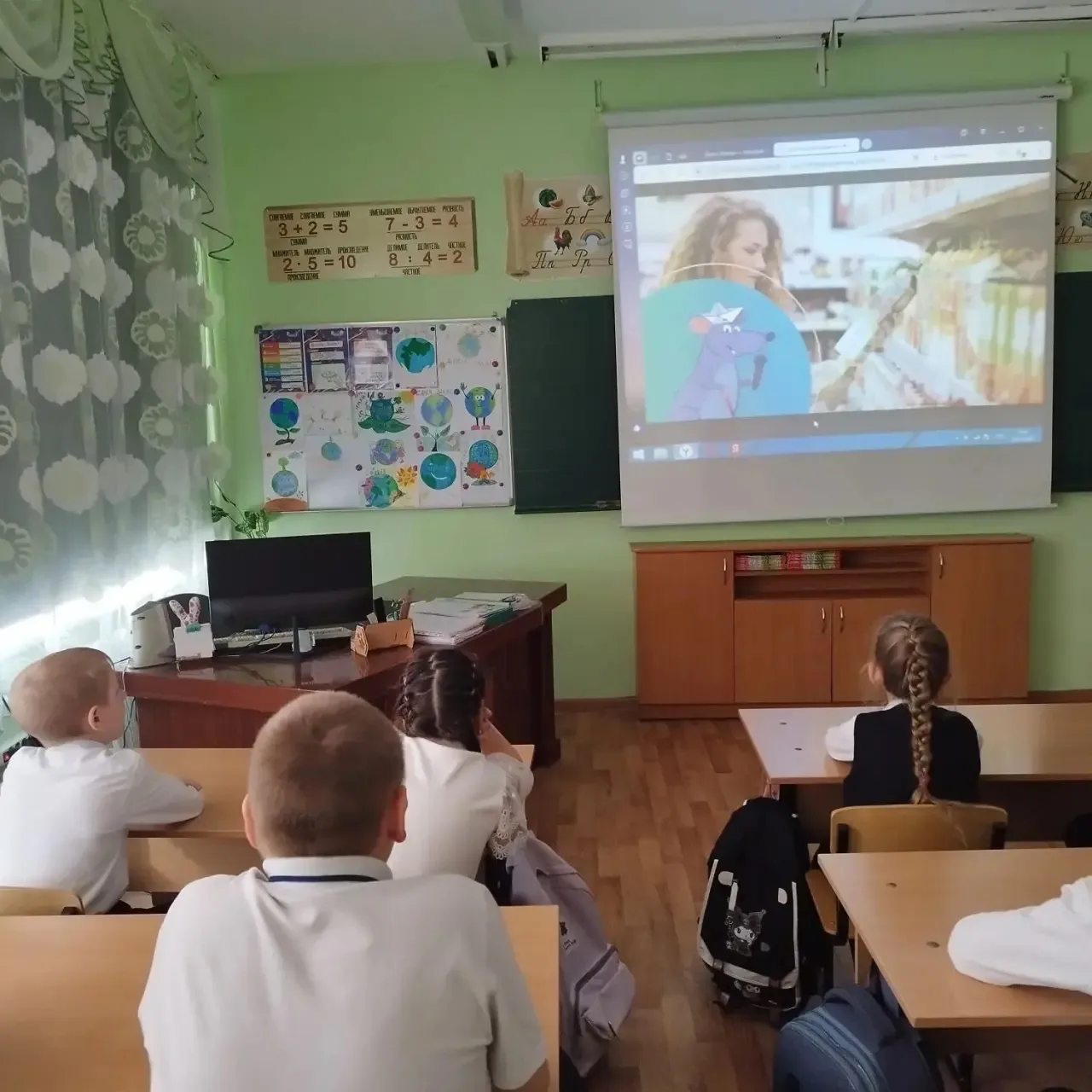 🌿🌿Ученики 3А класса совместно с классным руководителем  Старцевой Натальей Геннадьевной и советником