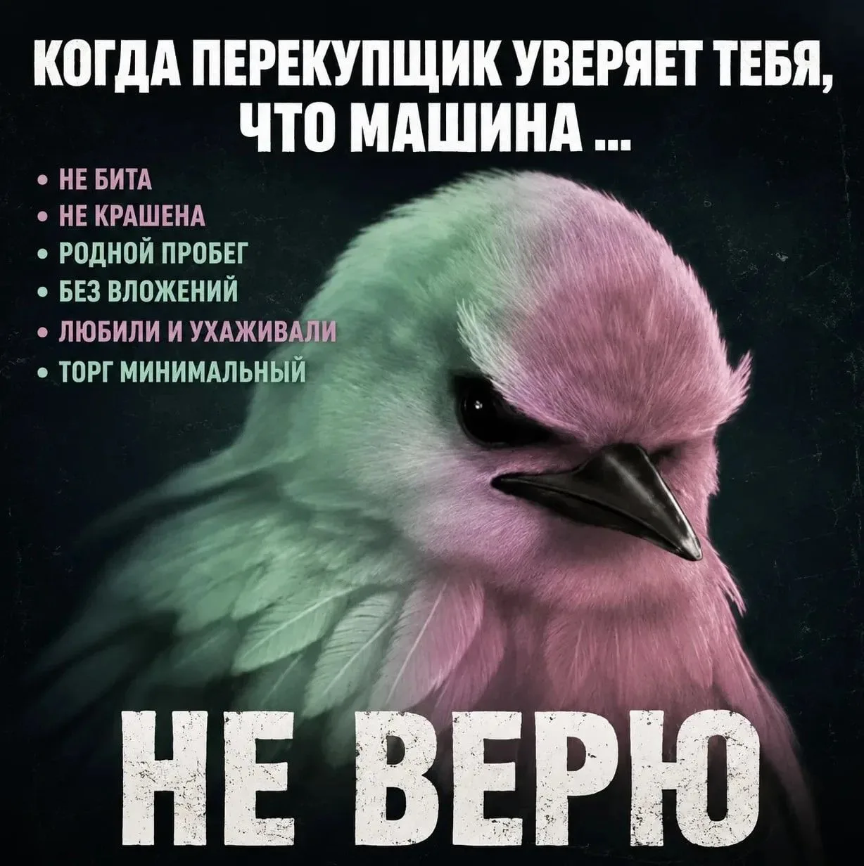 🚘 Покупка авто с пробегом в одной картинке