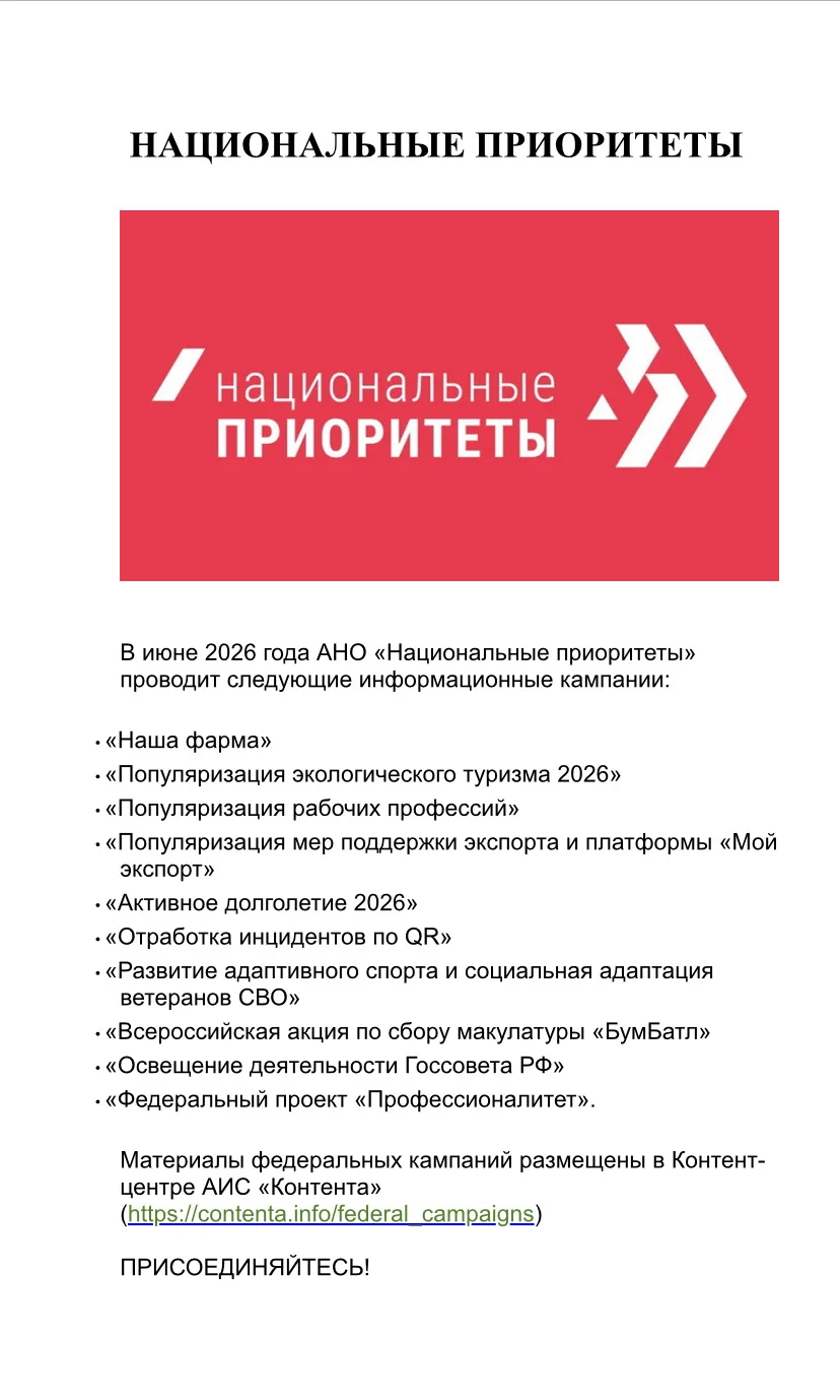 Медиа публикации