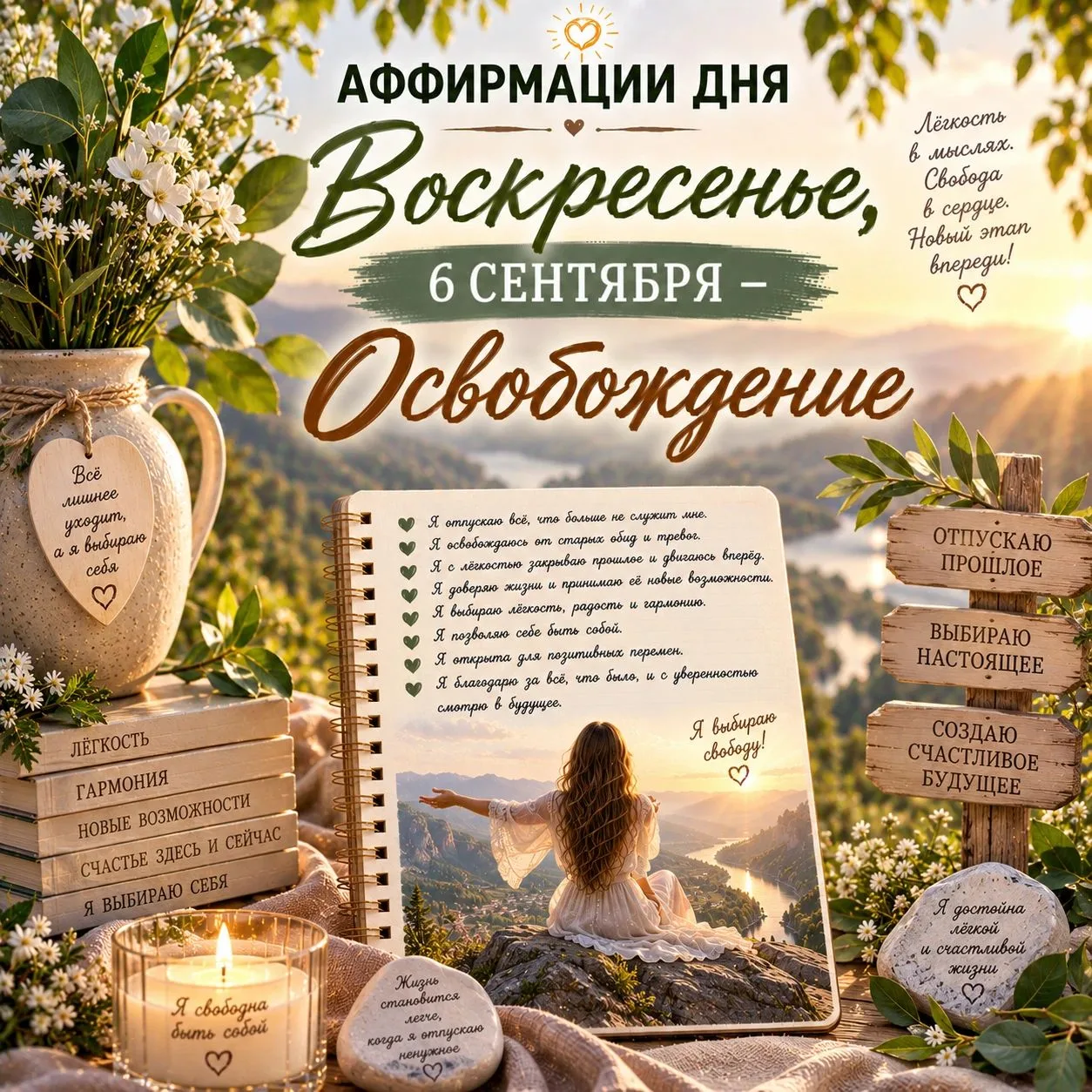 🔥 Аффирмации дня