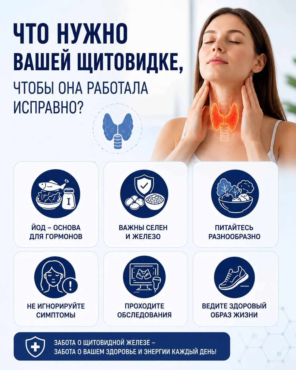 Что нужно вашей щитовидной железе, чтобы работать исправно?