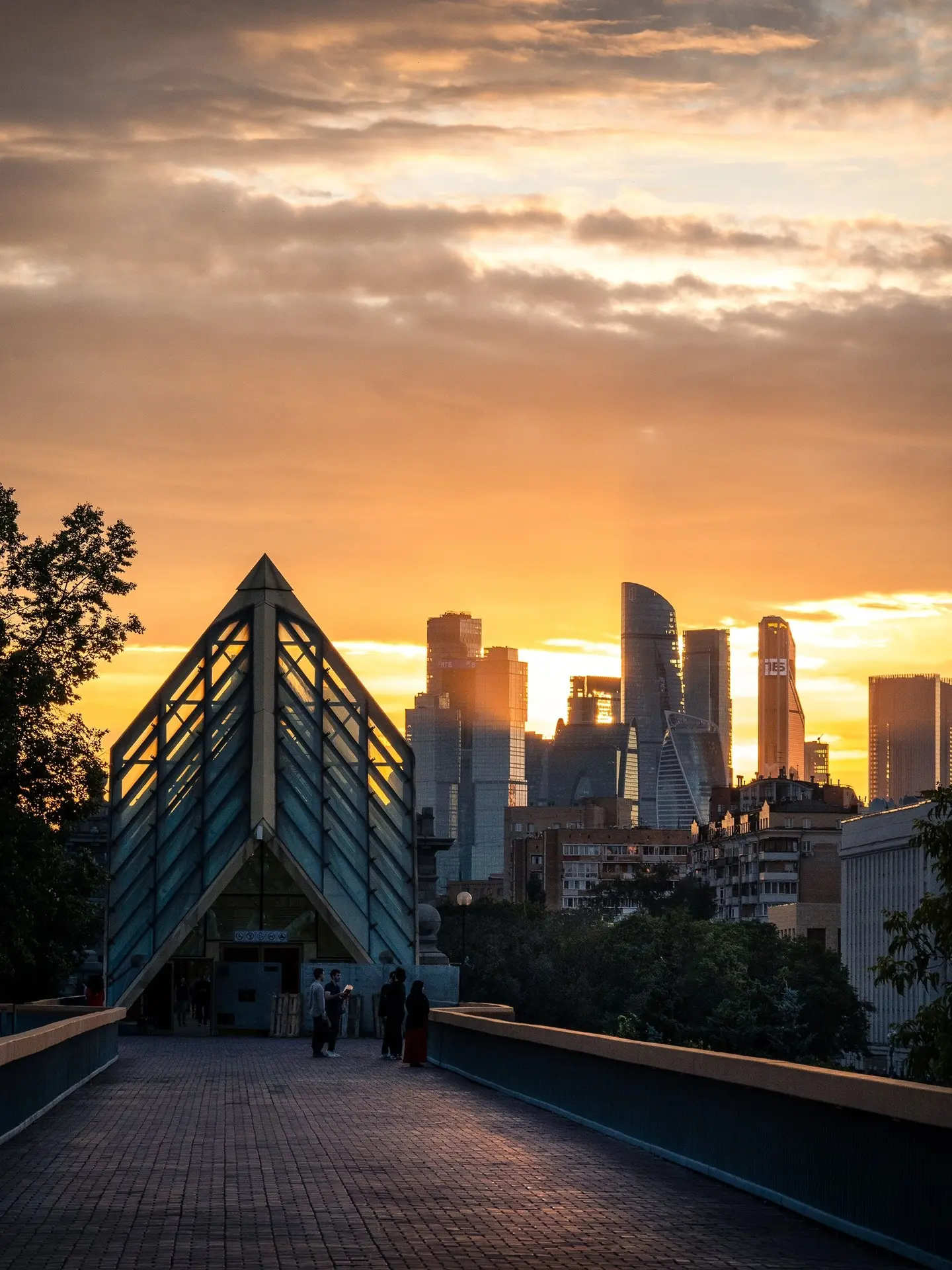 🥰 Летние закаты над Москвой-рекой