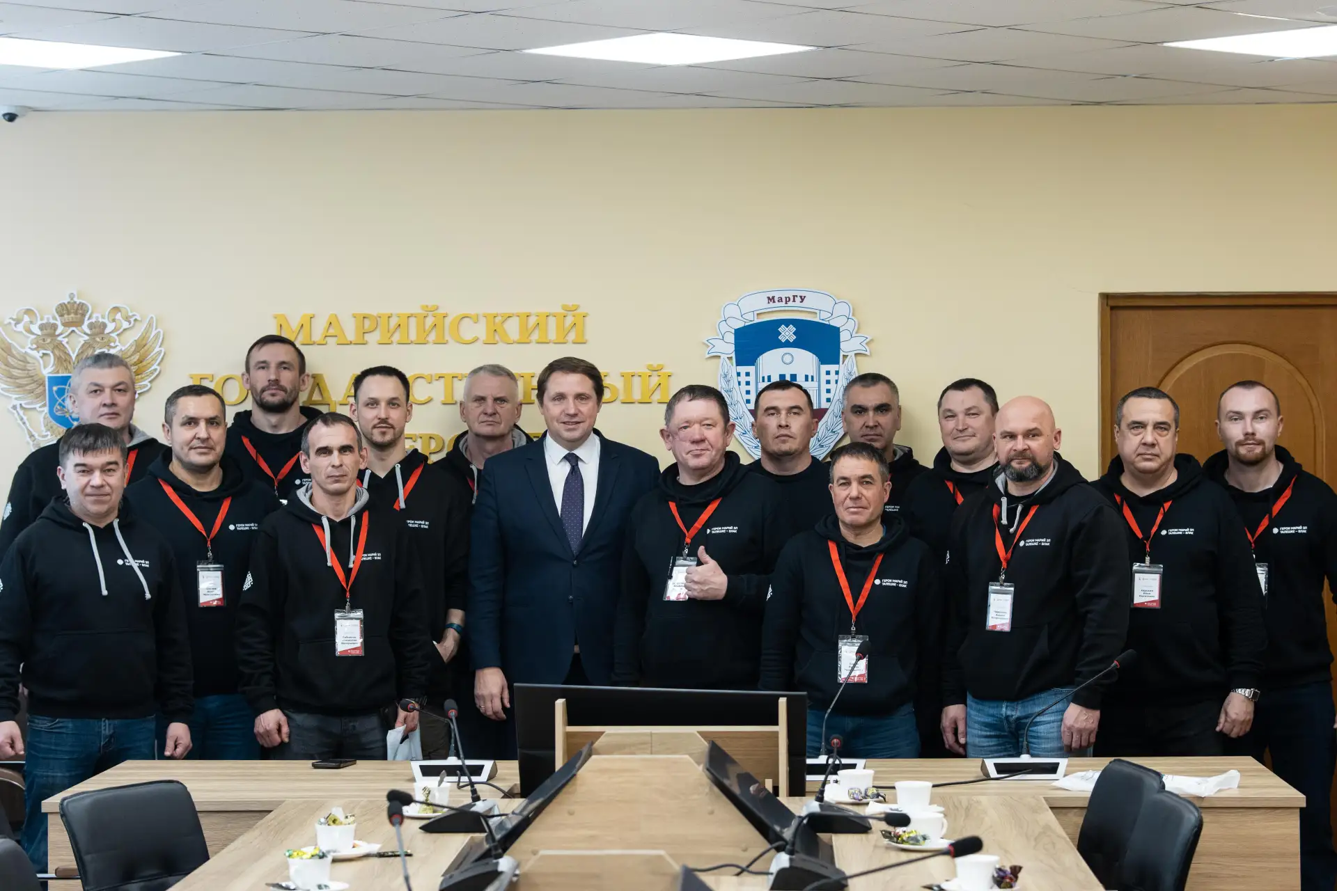 ✅ МарГУ посетили настоящие герои и созидатели — ветераны и участники СВО из программы «Герои Марий Э