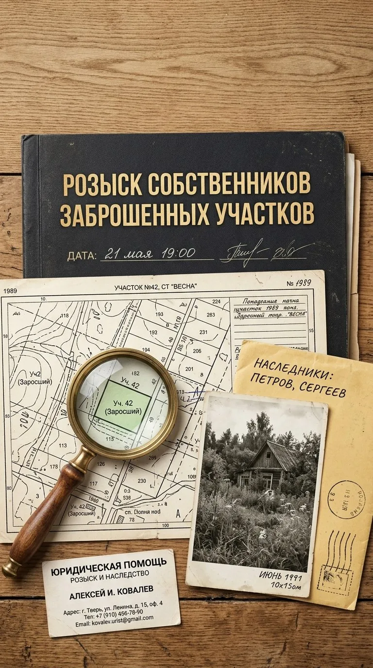 ❗️Участок зарос травой. Дом развалился. Соседи говорят: