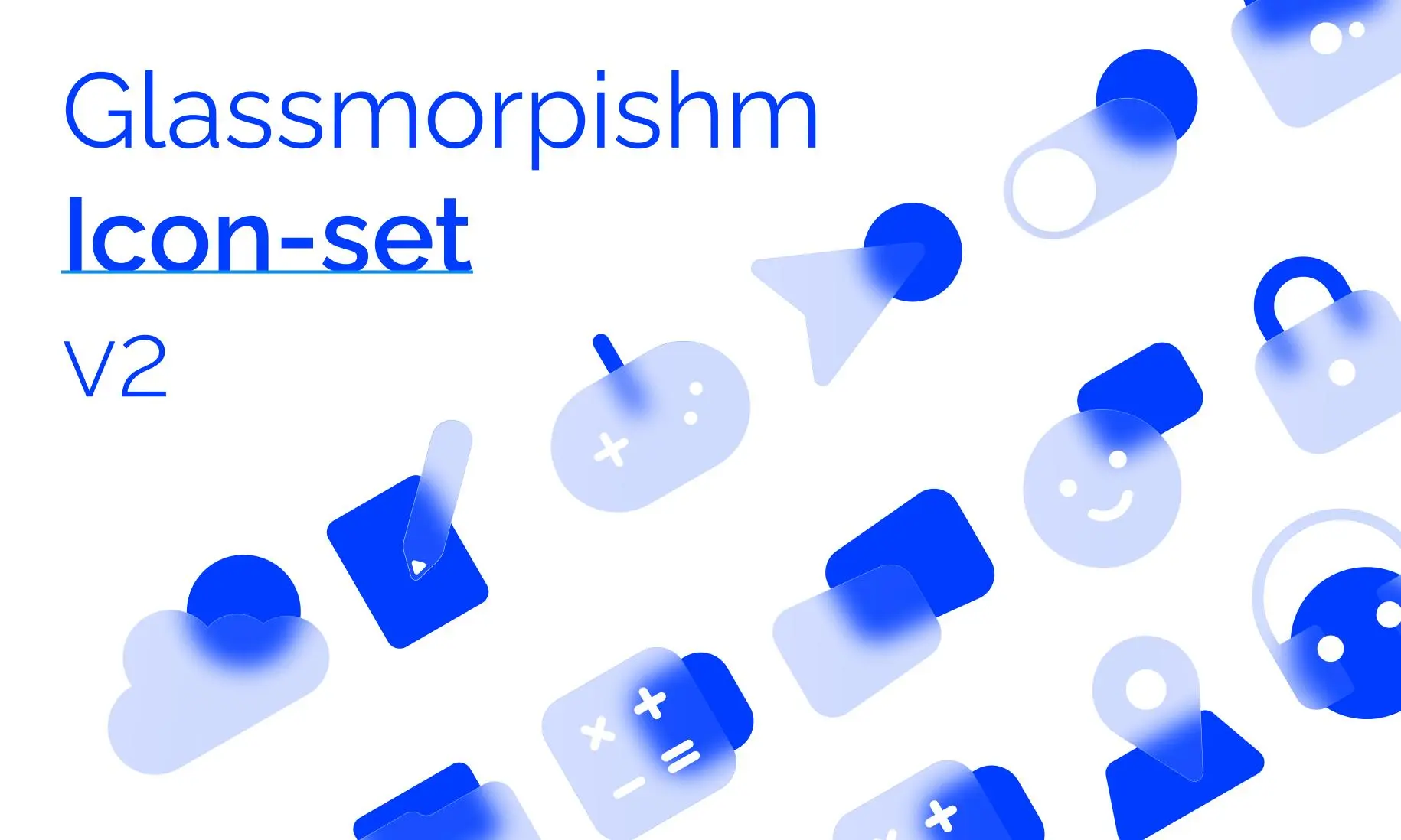 Glassmorphism Icons